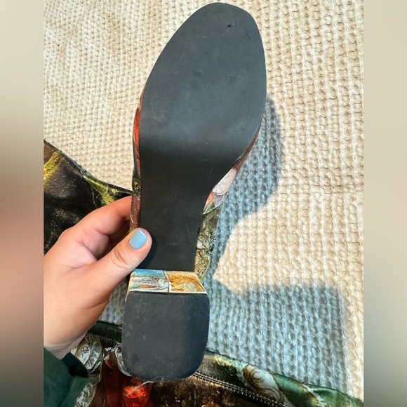 NEW Dolls Kill Da Vincis Demons Thigh High Boots Satin Size 10 NWOT - Picture 7 of 9